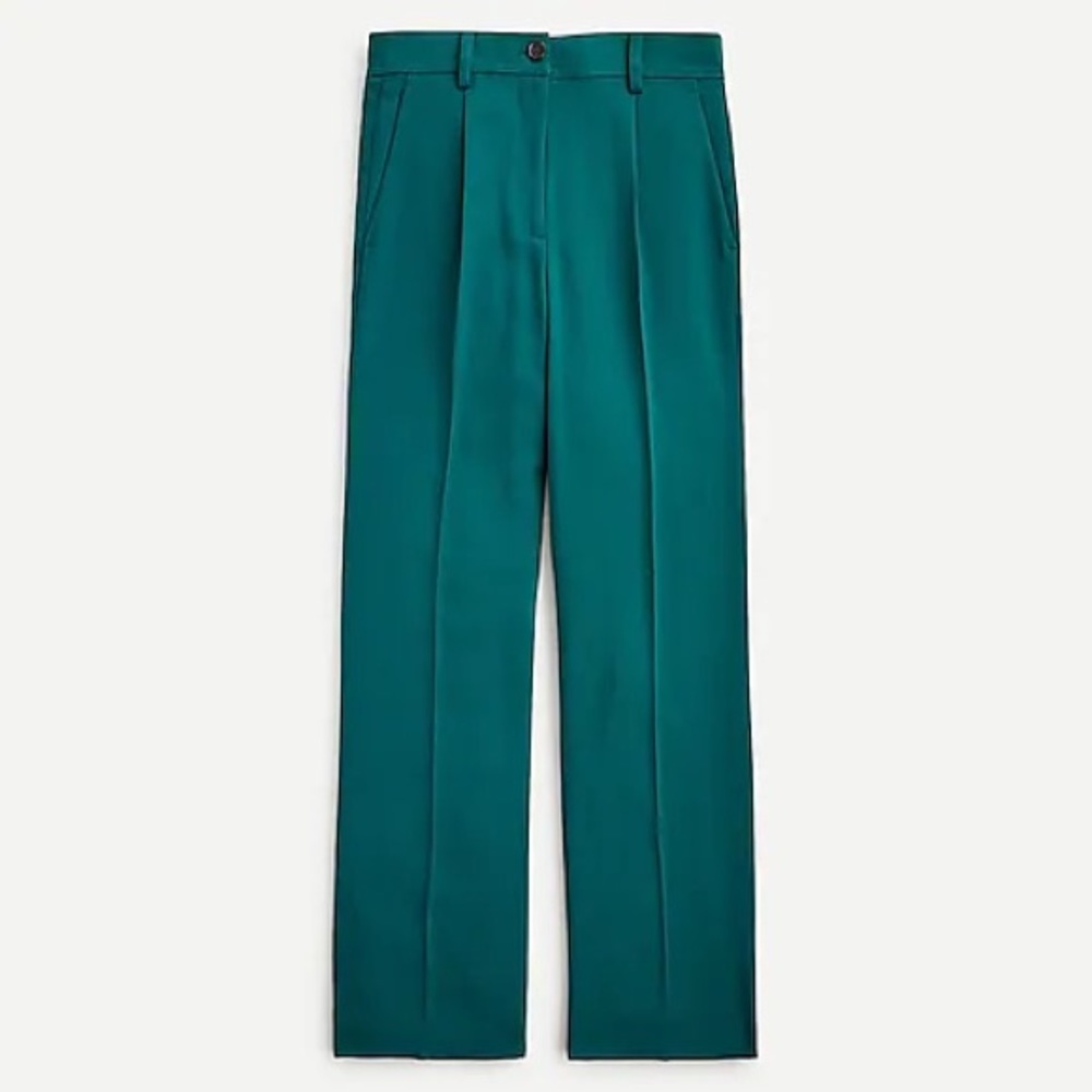 J. Crew Tailored easy pant in 365 crepe NWT